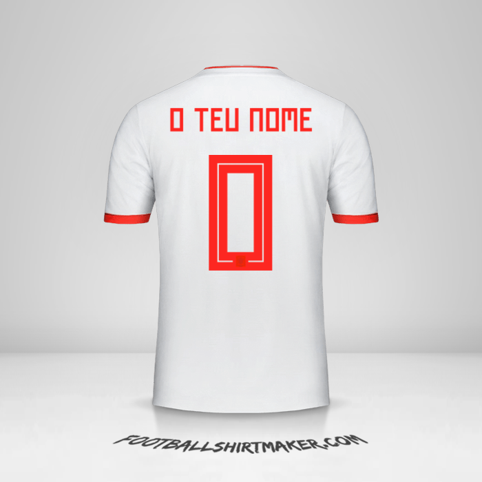Camisola Espanha 2018 II -  o teu nome - 0