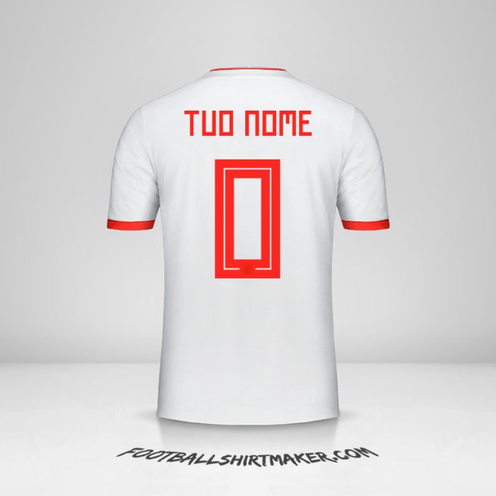 Maglia Spagna 2018 II -  tuo nome - 0