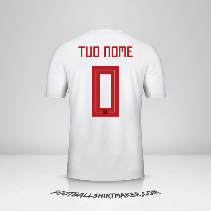 Maglia Giappone 2018 II -  tuo nome - 0