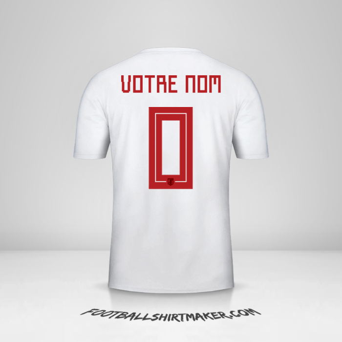 Maillot Japon 2018 II -  votre nom - 0