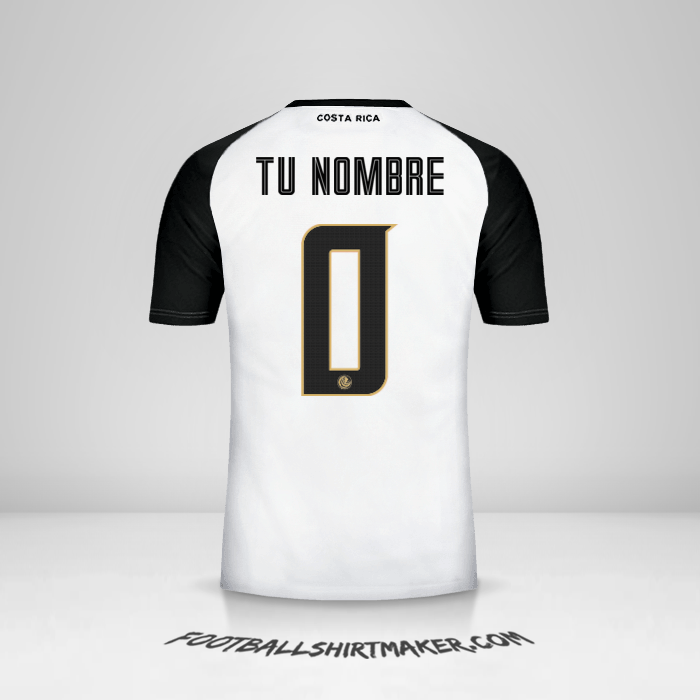 Camiseta Costa Rica 2018 II -  tu nombre - 0
