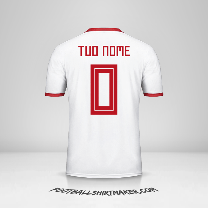 Maglia Iran 2018 -  tuo nome - 0