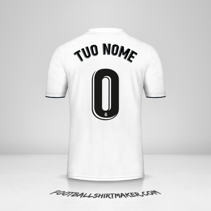 Maglia Real Madrid CF 2018/19 -  tuo nome - 0