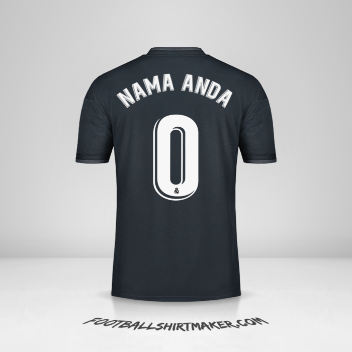 Jersey Real Madrid CF 2018/19 II -  nama anda - 0