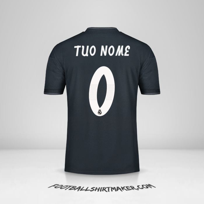Maglia Real Madrid CF Cup 2018/19 II -  tuo nome - 0