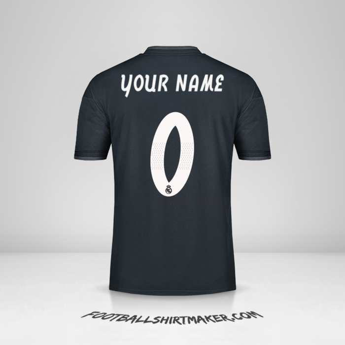 Jersey Real Madrid CF Cup 2018/19 II -  your name - 0