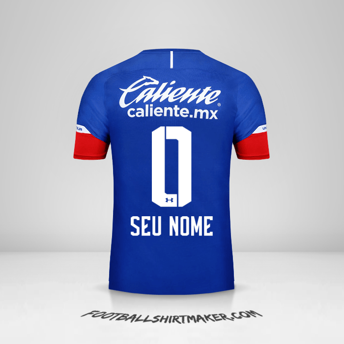 Camisa Cruz Azul 2018/19 -  seu nome - 0