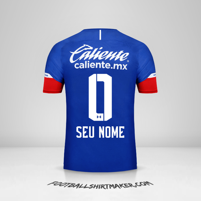 Camisa Cruz Azul 2018/19 -  seu nome - 0