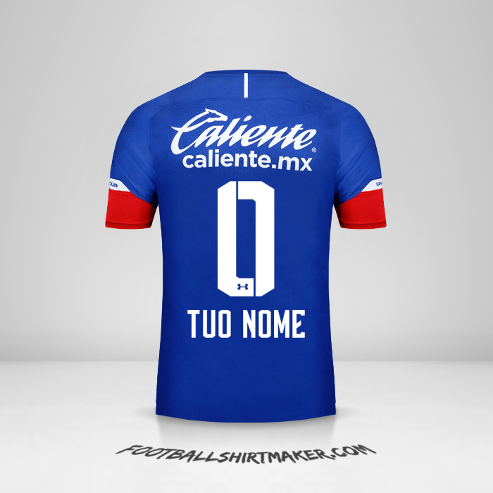 Maglia Cruz Azul 2018/19 -  tuo nome - 0