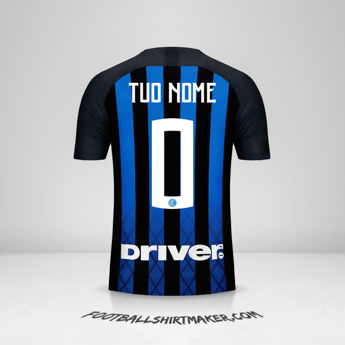 Maglia Inter 2018/19 -  tuo nome - 0