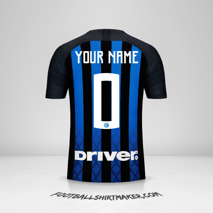 Jersey Inter 2018/19 -  your name - 0