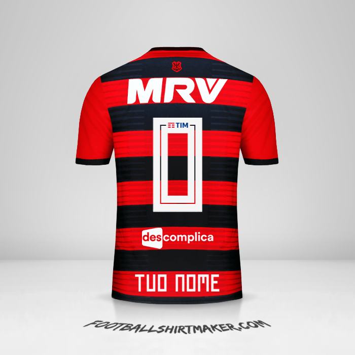 Maglia Flamengo 2018/19 -  tuo nome - 0