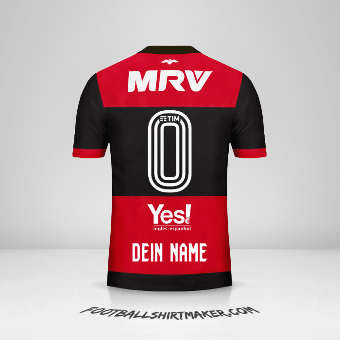 Trikot Flamengo 2017/18 -  dein name - 0