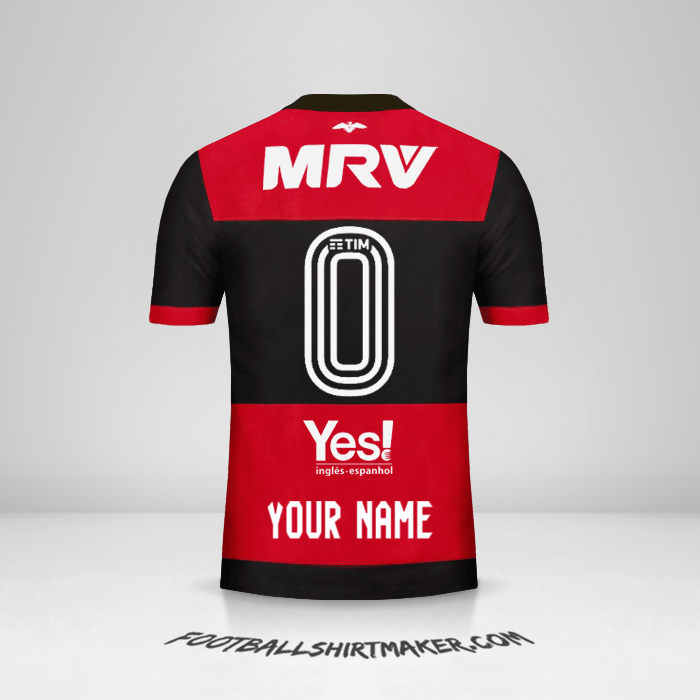 Jersey Flamengo 2017/18 -  your name - 0