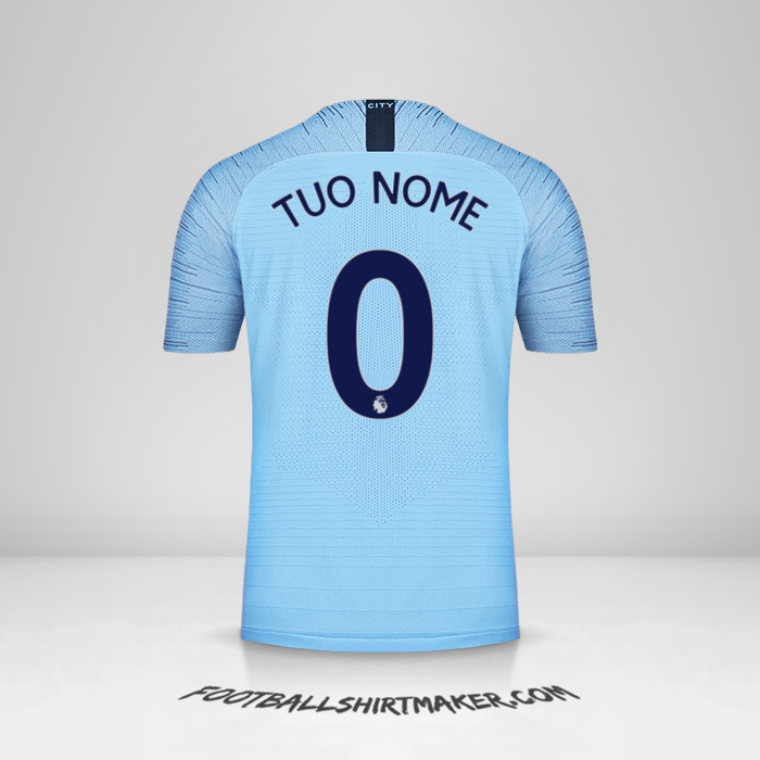 Maglia Manchester City 2018/19 -  tuo nome - 0