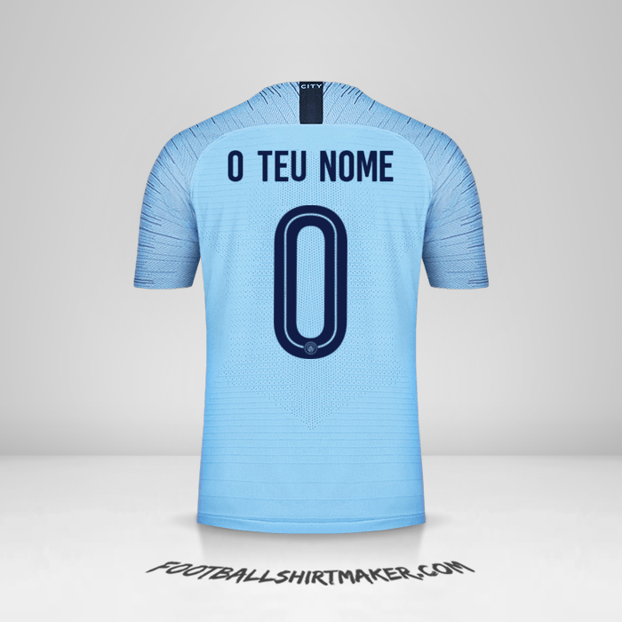 Camisola Manchester City 2018/19 Cup -  o teu nome - 0