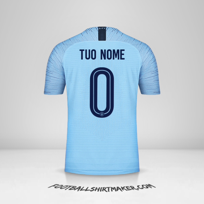 Maglia Manchester City 2018/19 Cup -  tuo nome - 0