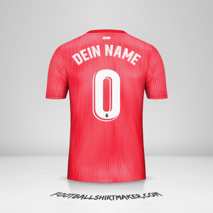 Trikot Real Madrid CF 2018/19 III -  dein name - 0