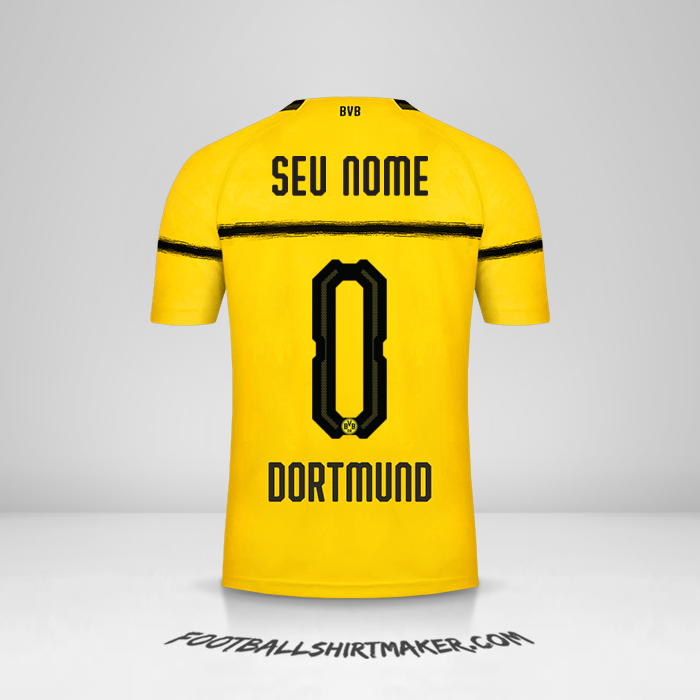 Camisa Borussia Dortmund Cup 2018/19 -  seu nome - 0