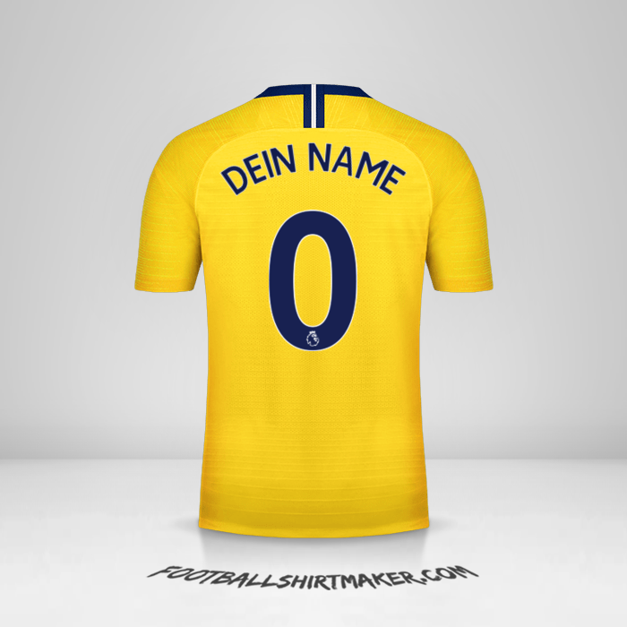 Trikot Chelsea 2018/19 II -  dein name - 0