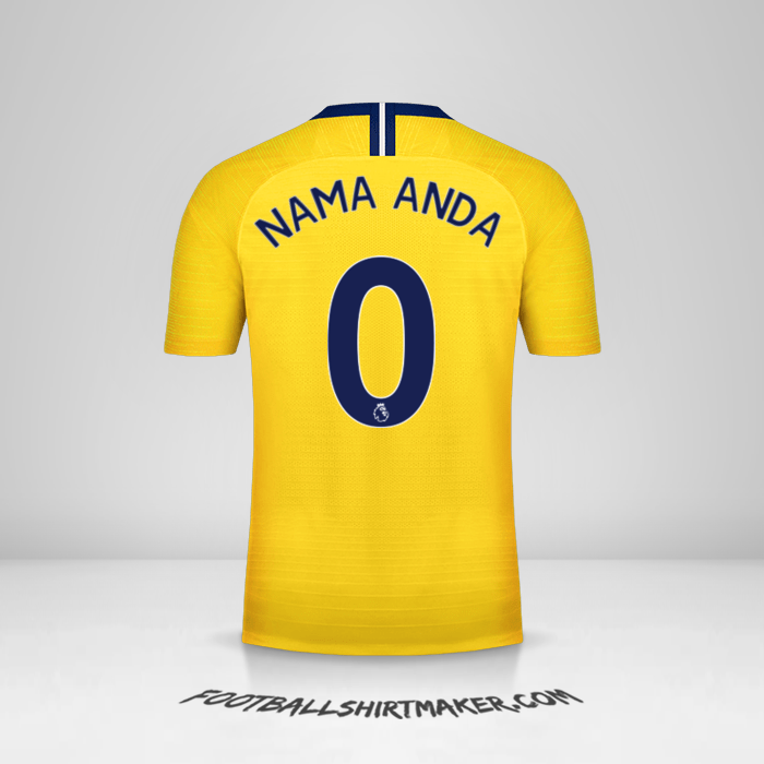 Jersey Chelsea 2018/19 II -  nama anda - 0