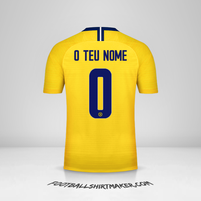 Camisola Chelsea Cup 2018/19 II -  o teu nome - 0