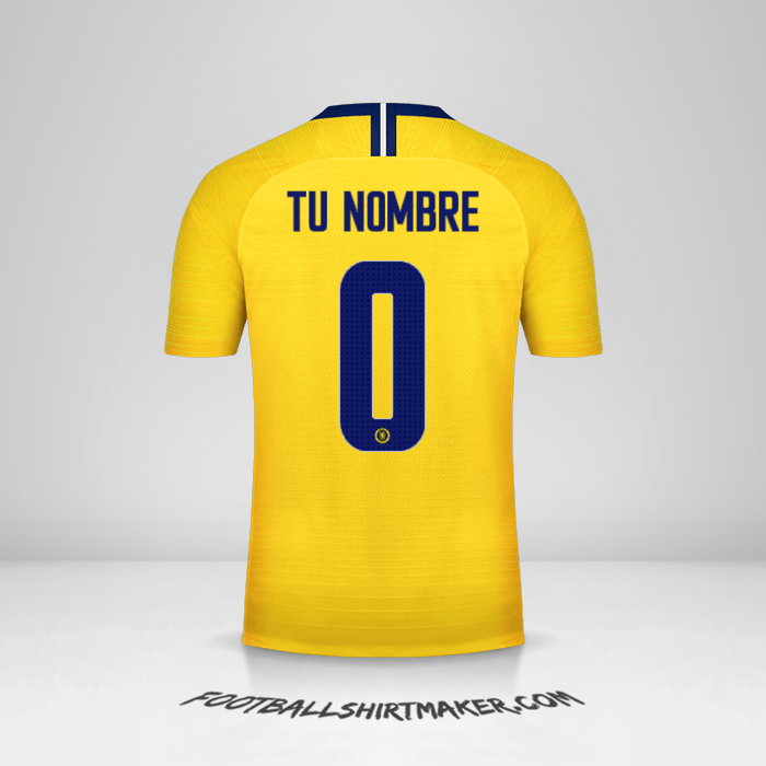 Camiseta Chelsea Cup 2018/19 II -  tu nombre - 0