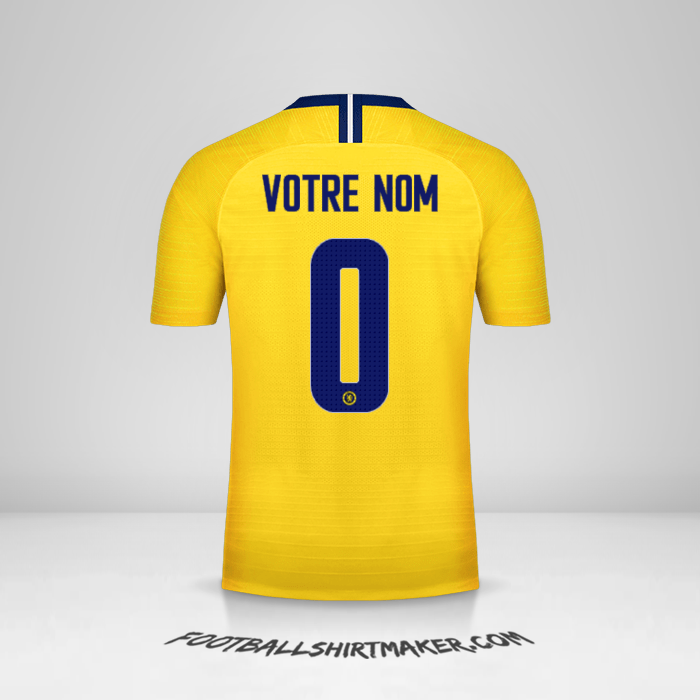 Maillot Chelsea 2018/19 Cup II -  votre nom - 0