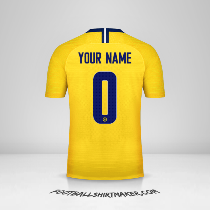 Jersey Chelsea Cup 2018/19 II -  your name - 0