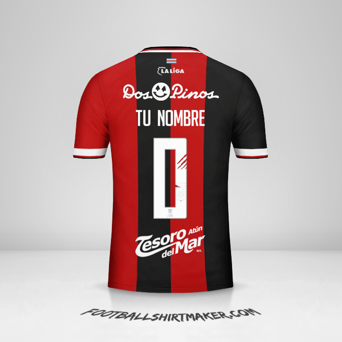 Camiseta Liga Deportiva Alajuelense 2018 -  tu nombre - 0