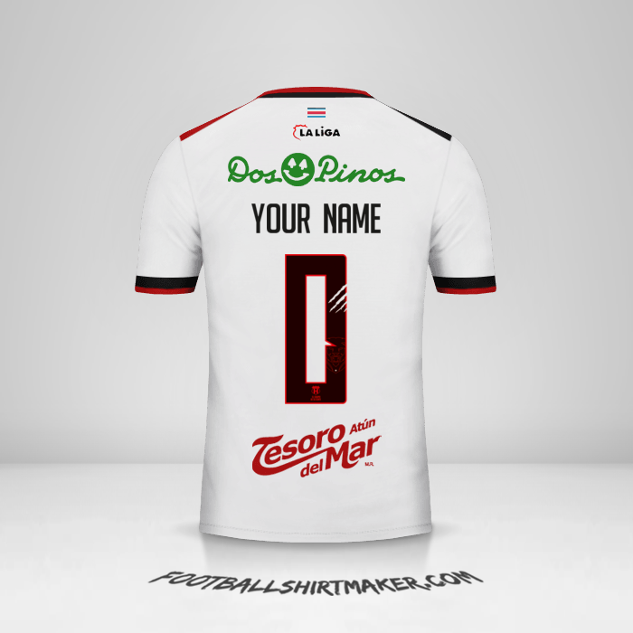 Shirt Liga Deportiva Alajuelense 2018 II -  your name - 0