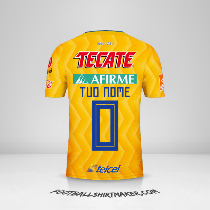 Maglia Tigres UANL 2018/19 -  tuo nome - 0