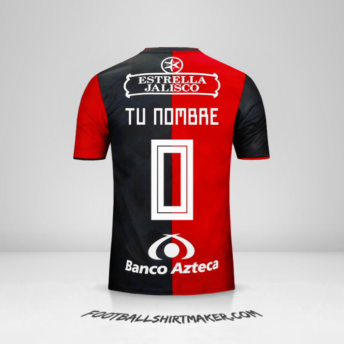 Camiseta Atlas 2018/19 -  tu nombre - 0
