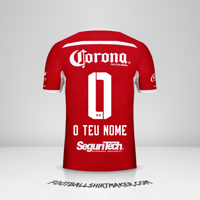 Camisola Toluca FC 2018/19 -  o teu nome - 0