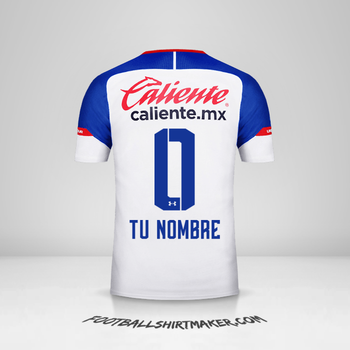 Camiseta Cruz Azul 2018/19 II -  tu nombre - 0