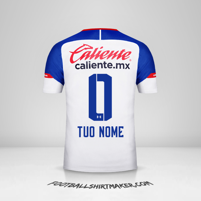 Maglia Cruz Azul 2018/19 II -  tuo nome - 0
