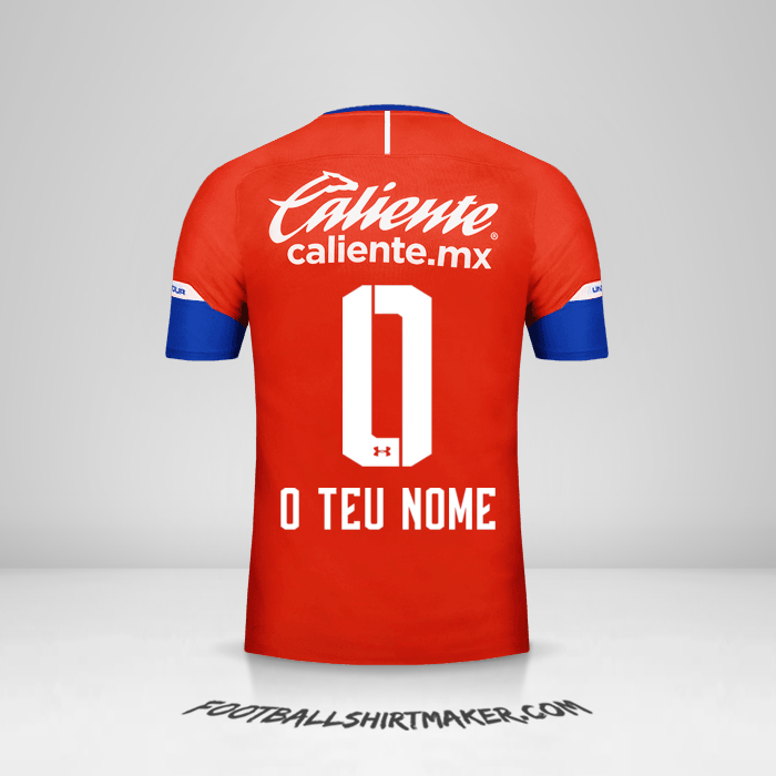 Camisola Cruz Azul 2018/19 III -  o teu nome - 0