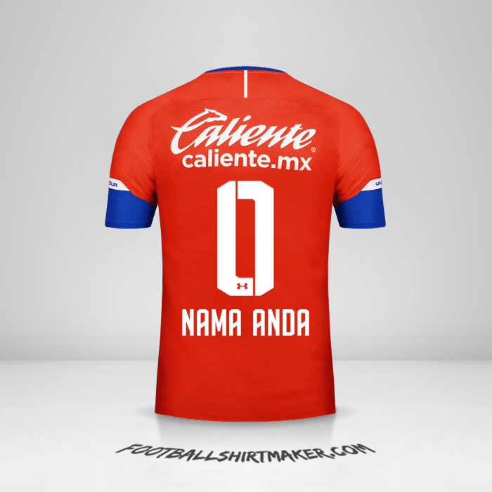 Jersey Cruz Azul 2018/19 III -  nama anda - 0