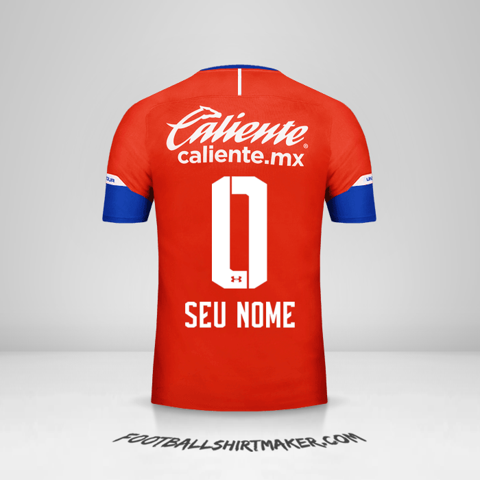 Camisa Cruz Azul 2018/19 III -  seu nome - 0