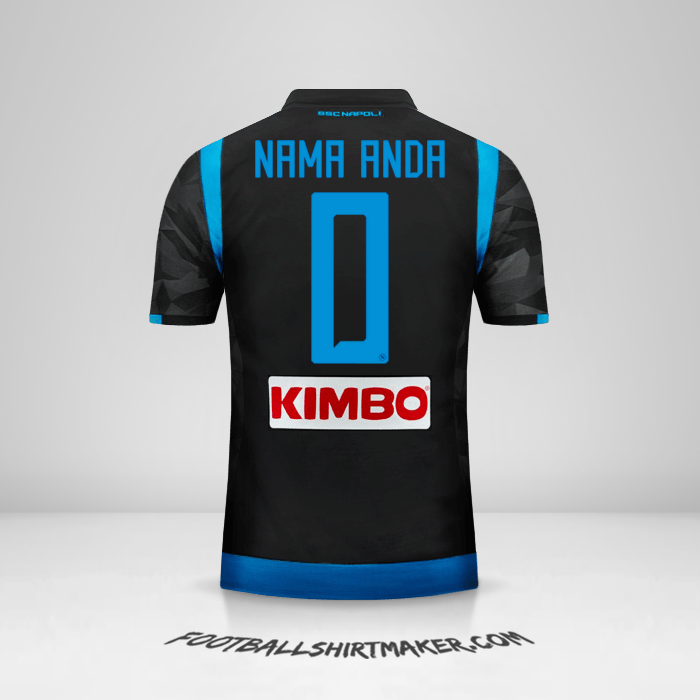 Jersey SSC Napoli 2018/19 II -  nama anda - 0