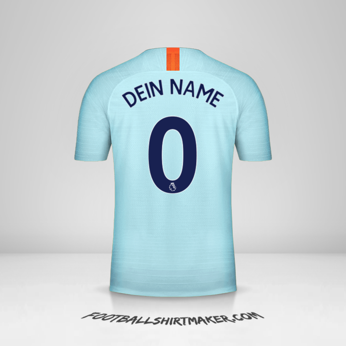 Trikot Chelsea 2018/19 III -  dein name - 0