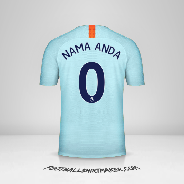 Jersey Chelsea 2018/19 III -  nama anda - 0