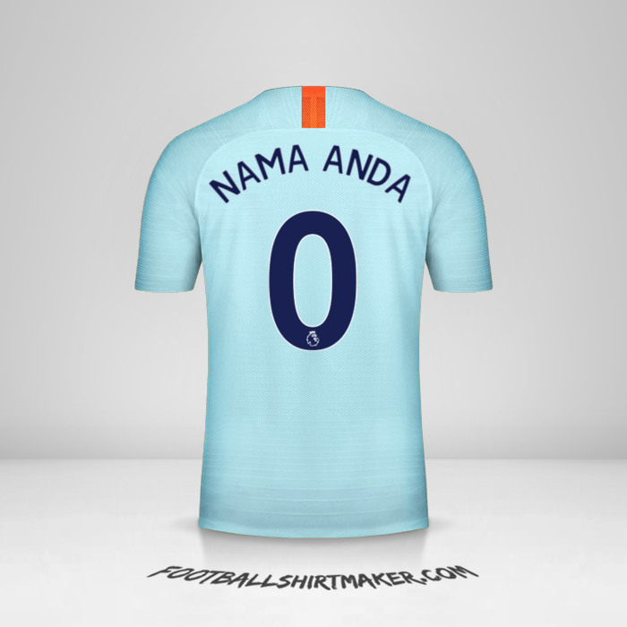 Jersey Chelsea 2018/19 III -  nama anda - 0