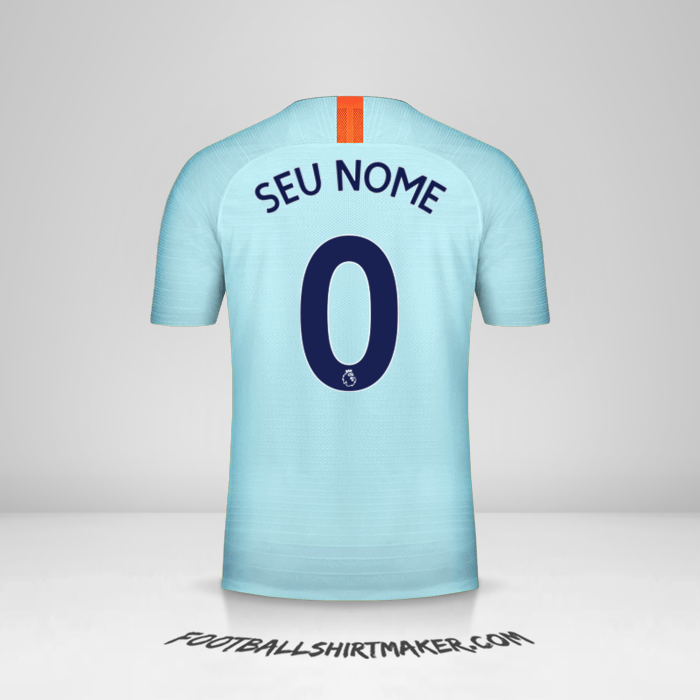 Camisa Chelsea 2018/19 III -  seu nome - 0