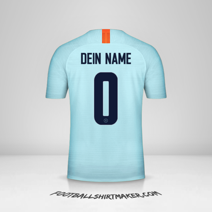 Trikot Chelsea Cup 2018/19 III -  dein name - 0