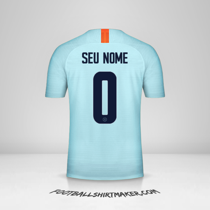 Camisa Chelsea Cup 2018/19 III -  seu nome - 0