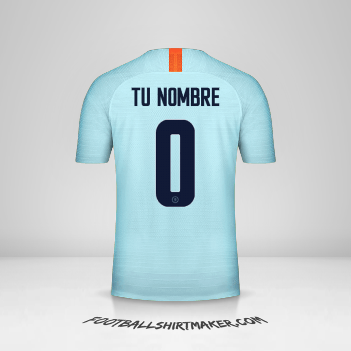 Camiseta Chelsea Cup 2018/19 III -  tu nombre - 0