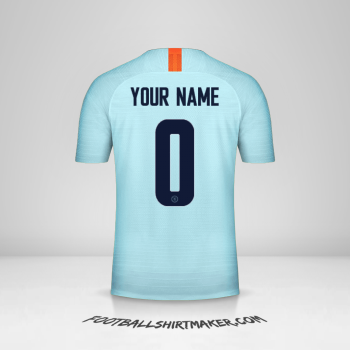 Jersey Chelsea Cup 2018/19 III -  your name - 0