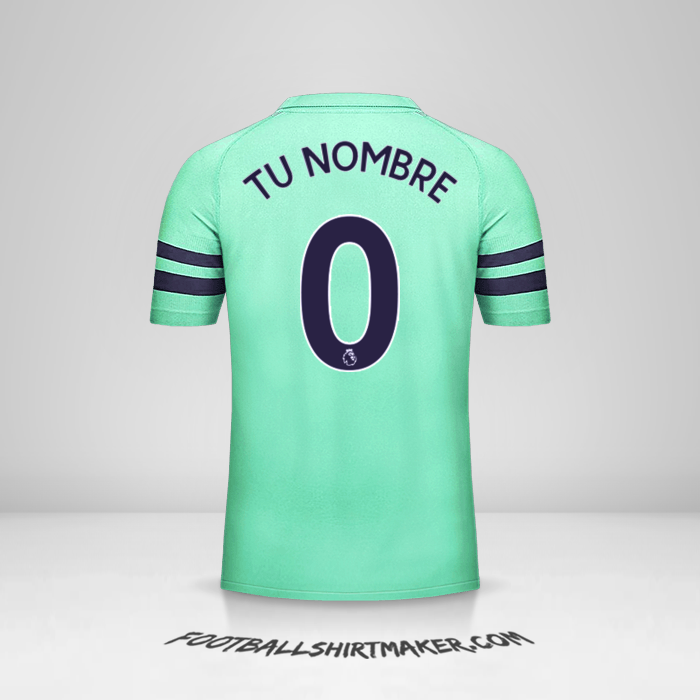 Camiseta Arsenal 2018/19 III -  tu nombre - 0