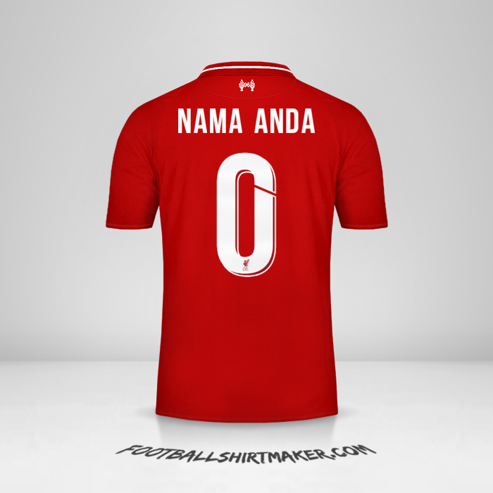 Jersey Liverpool FC Cup 2018/19 -  nama anda - 0